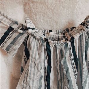 off the shoulder float blouse